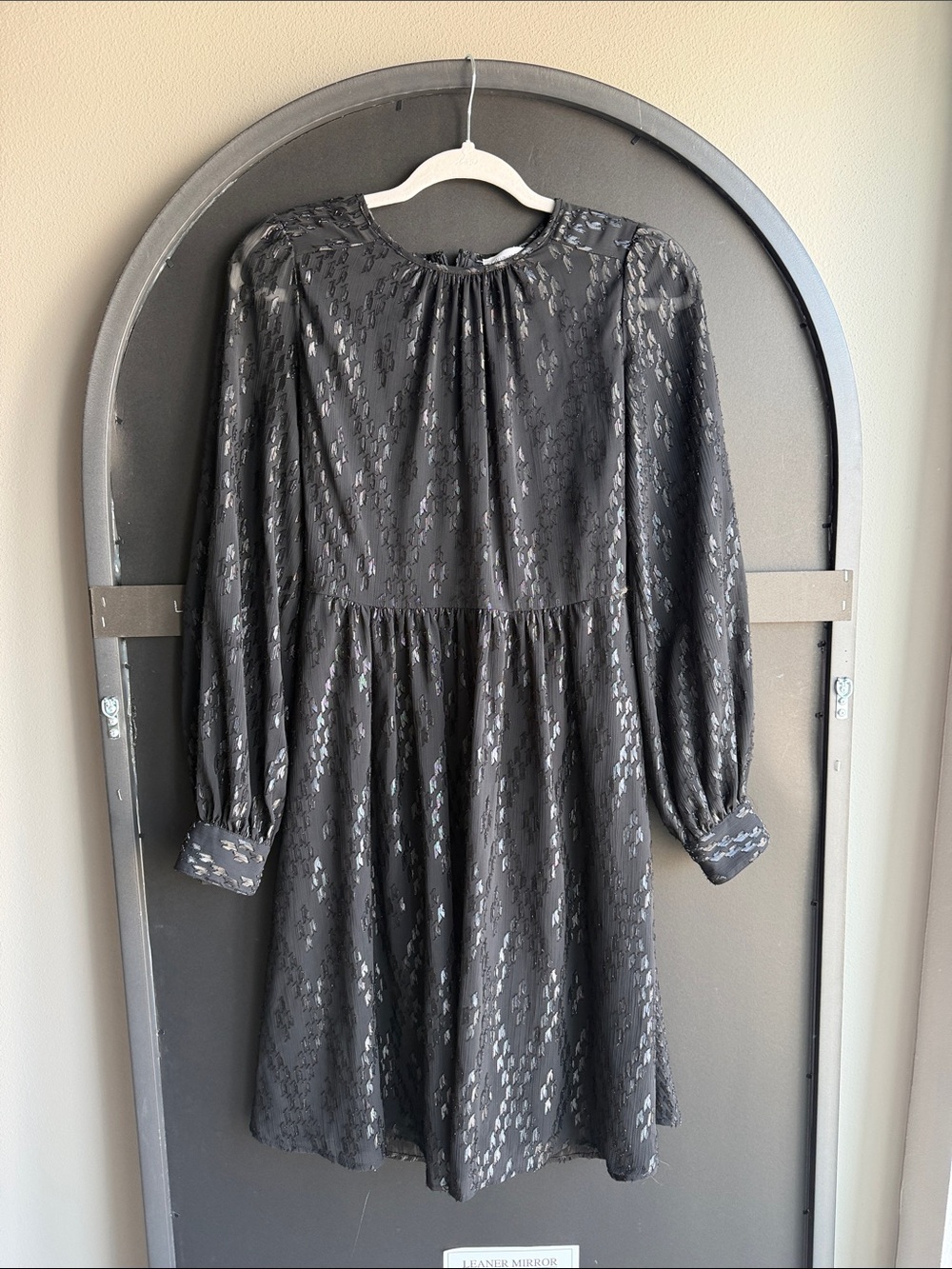 Black long sleeve dress